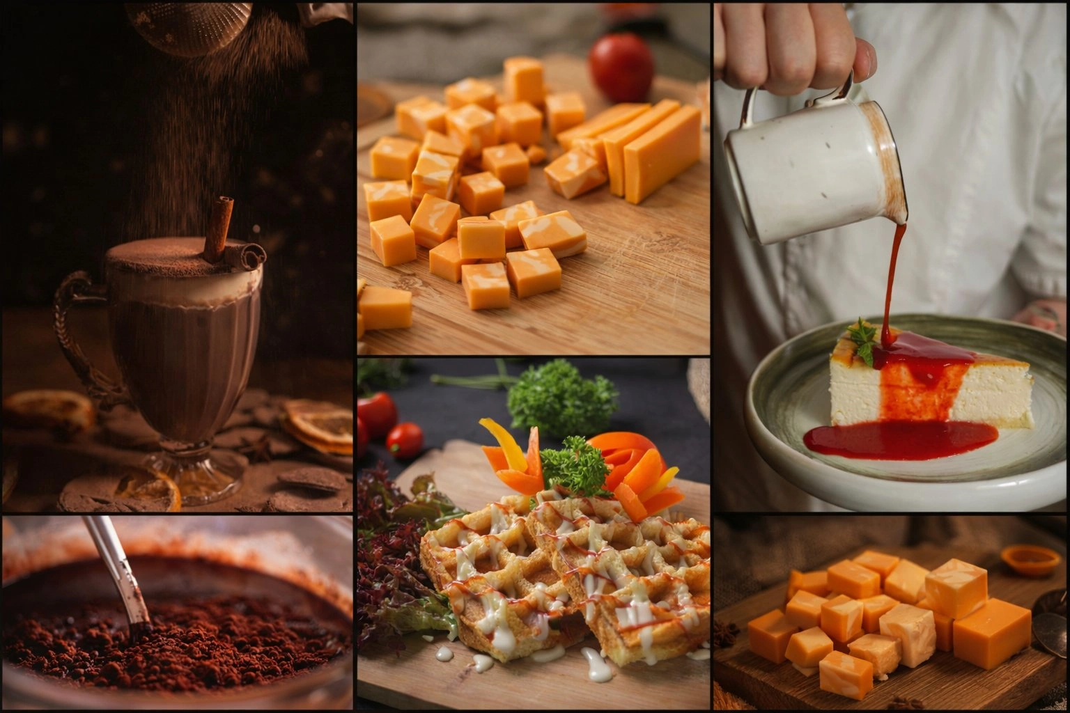 SAJINI Food Ingredients Collage